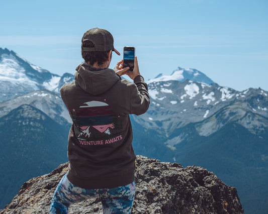 Adventure Awaits Heavyweight Organic Hoodie