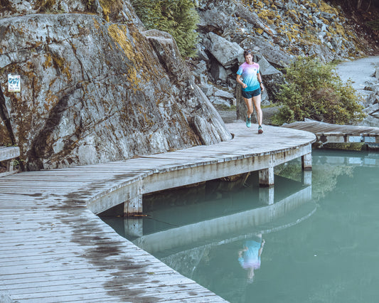 ‘Mermaid' Short-sleeved Running T-shirt