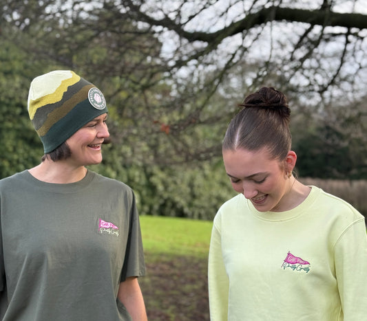 GRL PWR I PRETTY GRITTY Limited Edition Khaki Oversized T-shirt for International Women's Day.