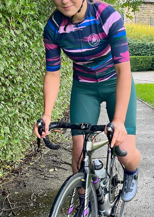 'Great Green' Bib Shorts with powerband image 5