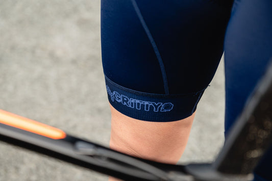 'Best Blue' Bib Shorts with powerband image 1