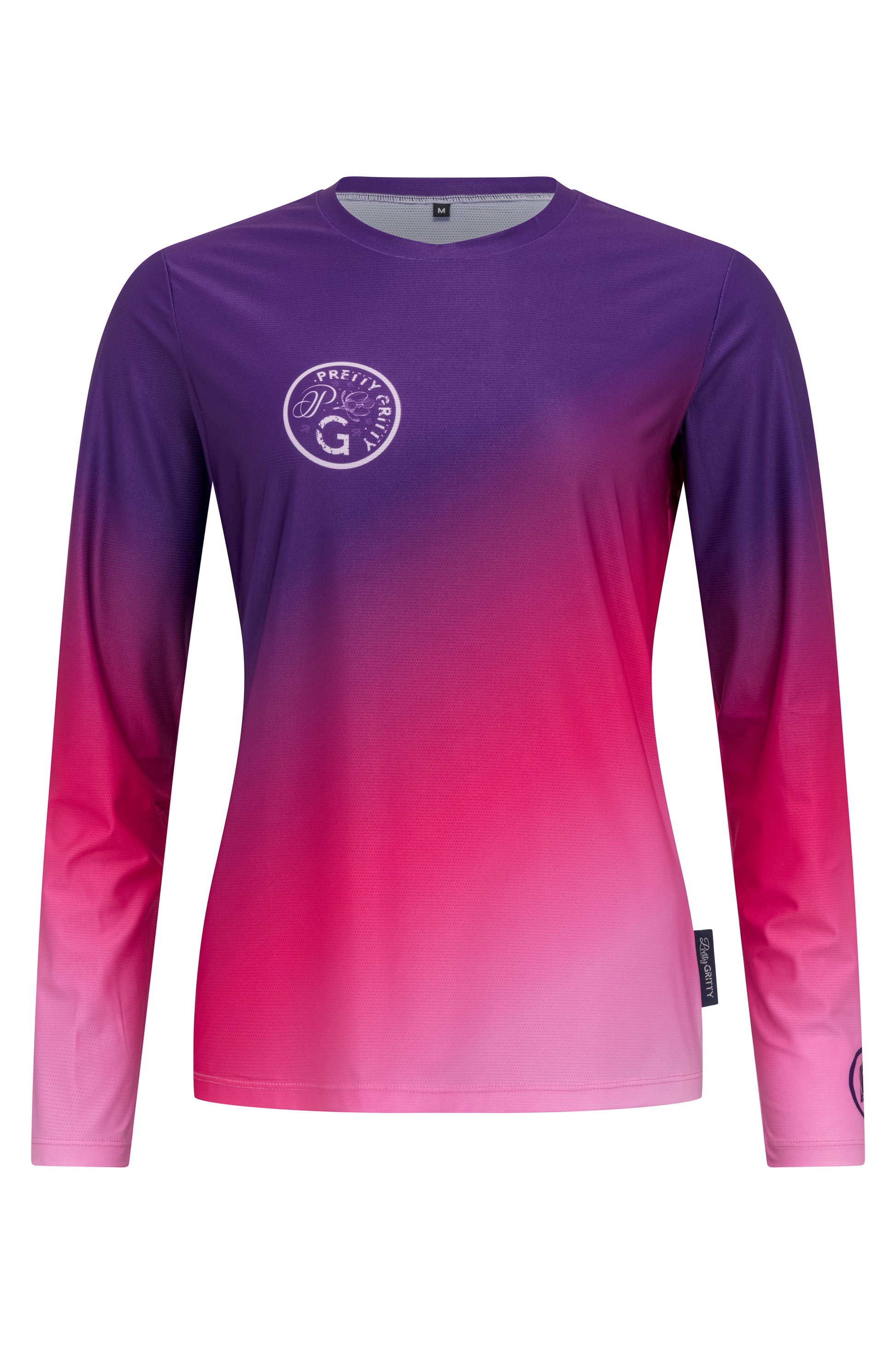'Purple Phase' Long sleeved running t-shirt image 2