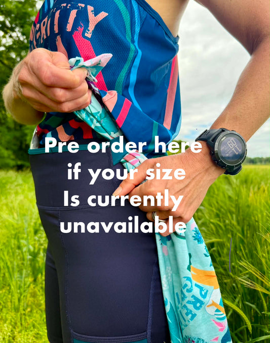 Pre-order Pretty Gritty Trail Running Shorts (£42) for £13.50 deposit and receive them in mid July.