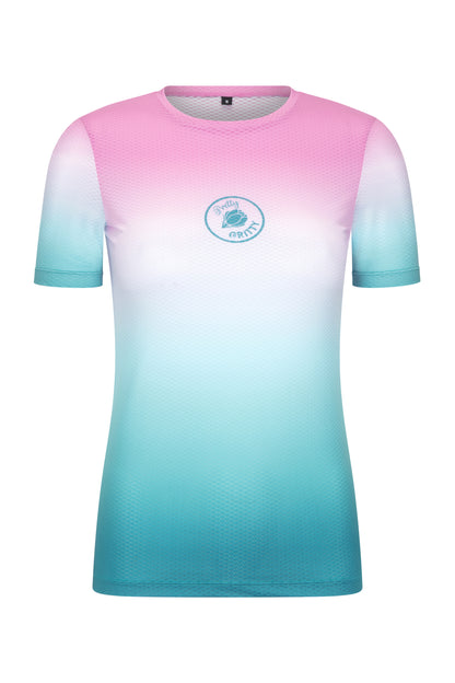 Short Sleeved Base Layer- Pinkmint