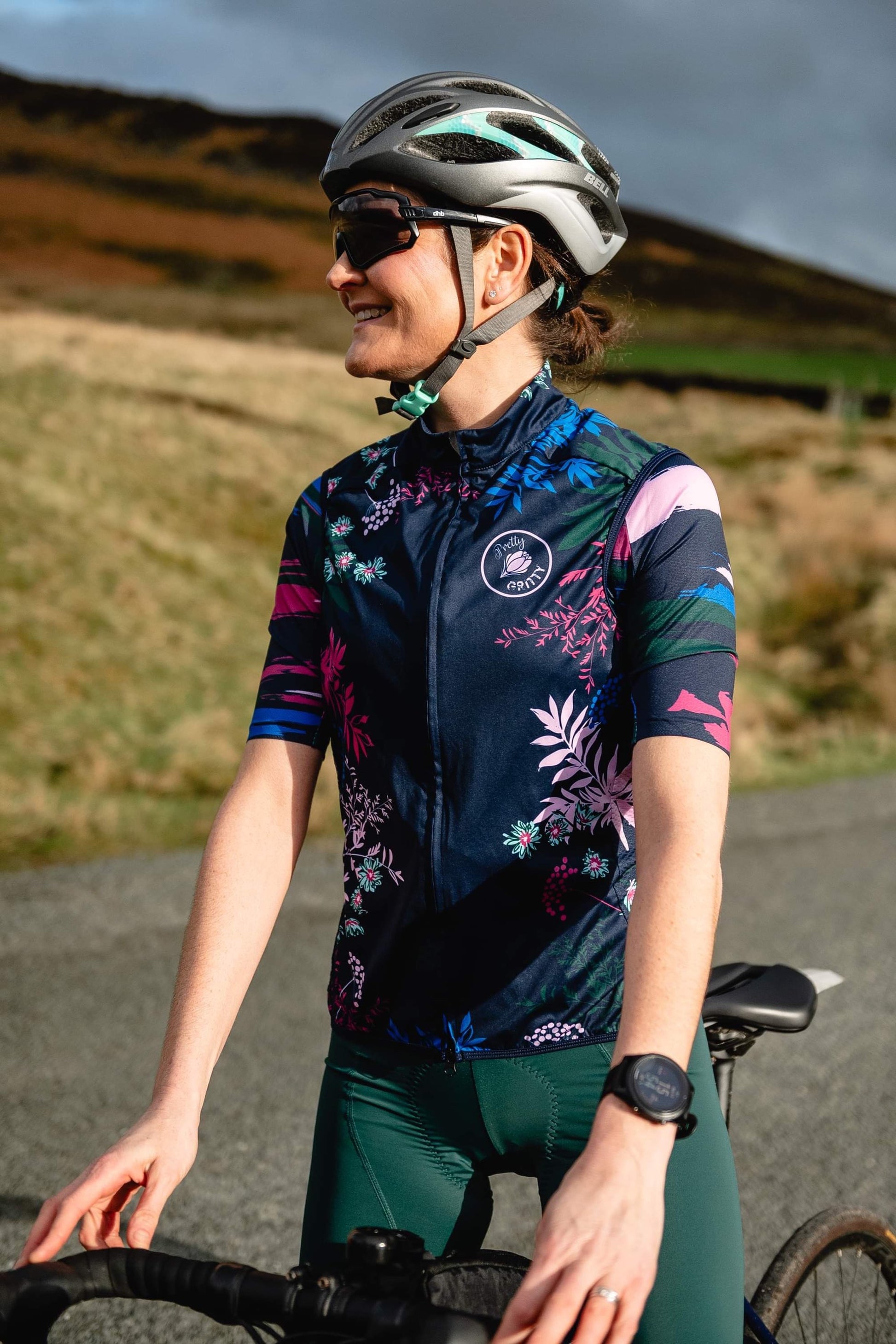 'Meadow' Windproof Cycle Gilet image 1
