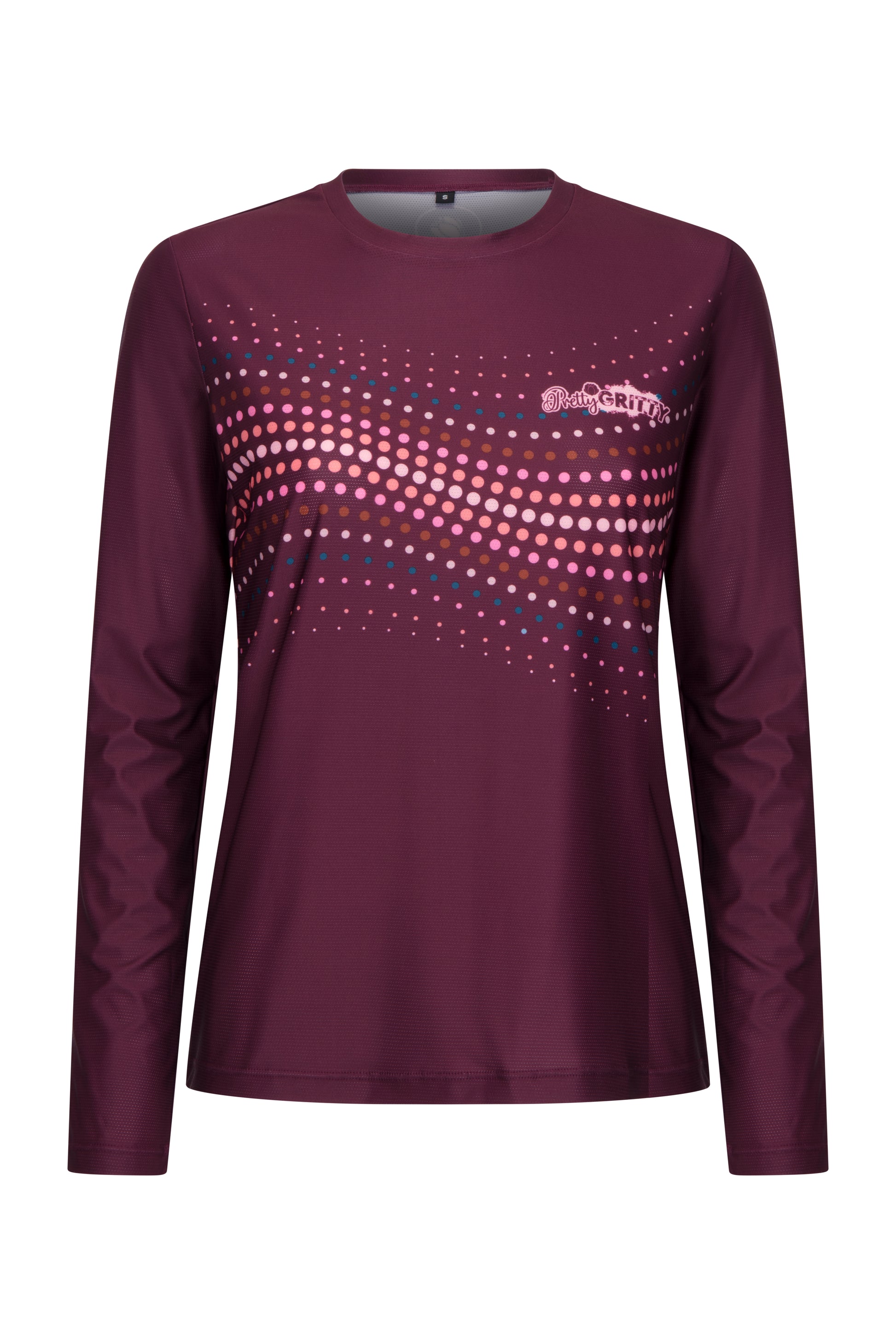 'Morello Drift' Long sleeved running t-shirt image 0