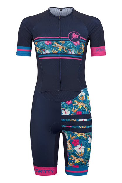 Pretty Gritty 'Midnight Paradise' Triathlon Suit