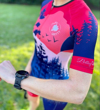 Pretty Gritty 'New Dawn' Triathlon Suit