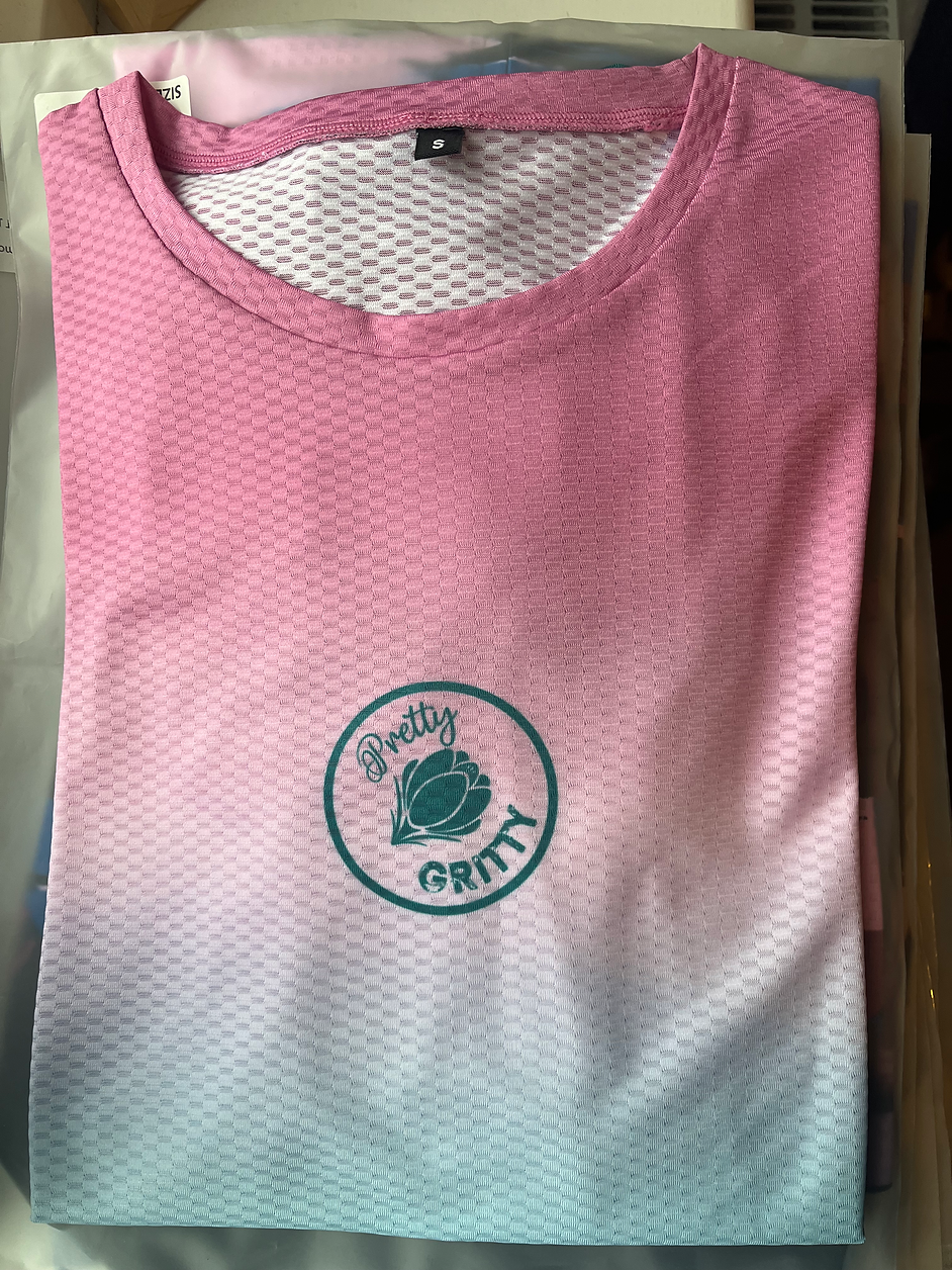 Short Sleeved Base Layer- Pinkmint