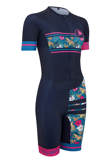 Pretty Gritty 'Midnight Paradise' Triathlon Suit
