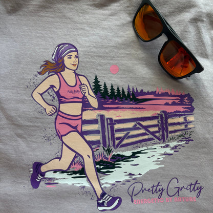 'Energetic by Nature' Vintage Style, Heavyweight T-shirt in 5 Sporty Designs on reverse