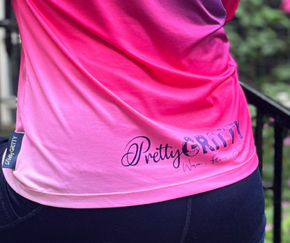 'Purple Phase' Long sleeved running t-shirt image 4