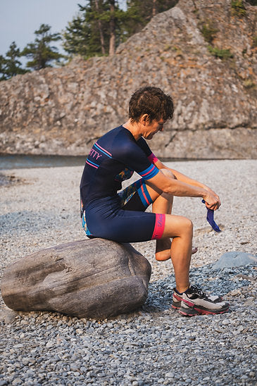 Pretty Gritty 'Midnight Paradise' Triathlon Suit