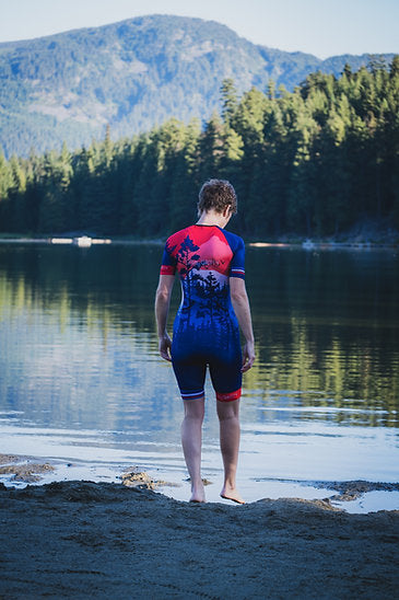 Pretty Gritty 'New Dawn' Triathlon Suit