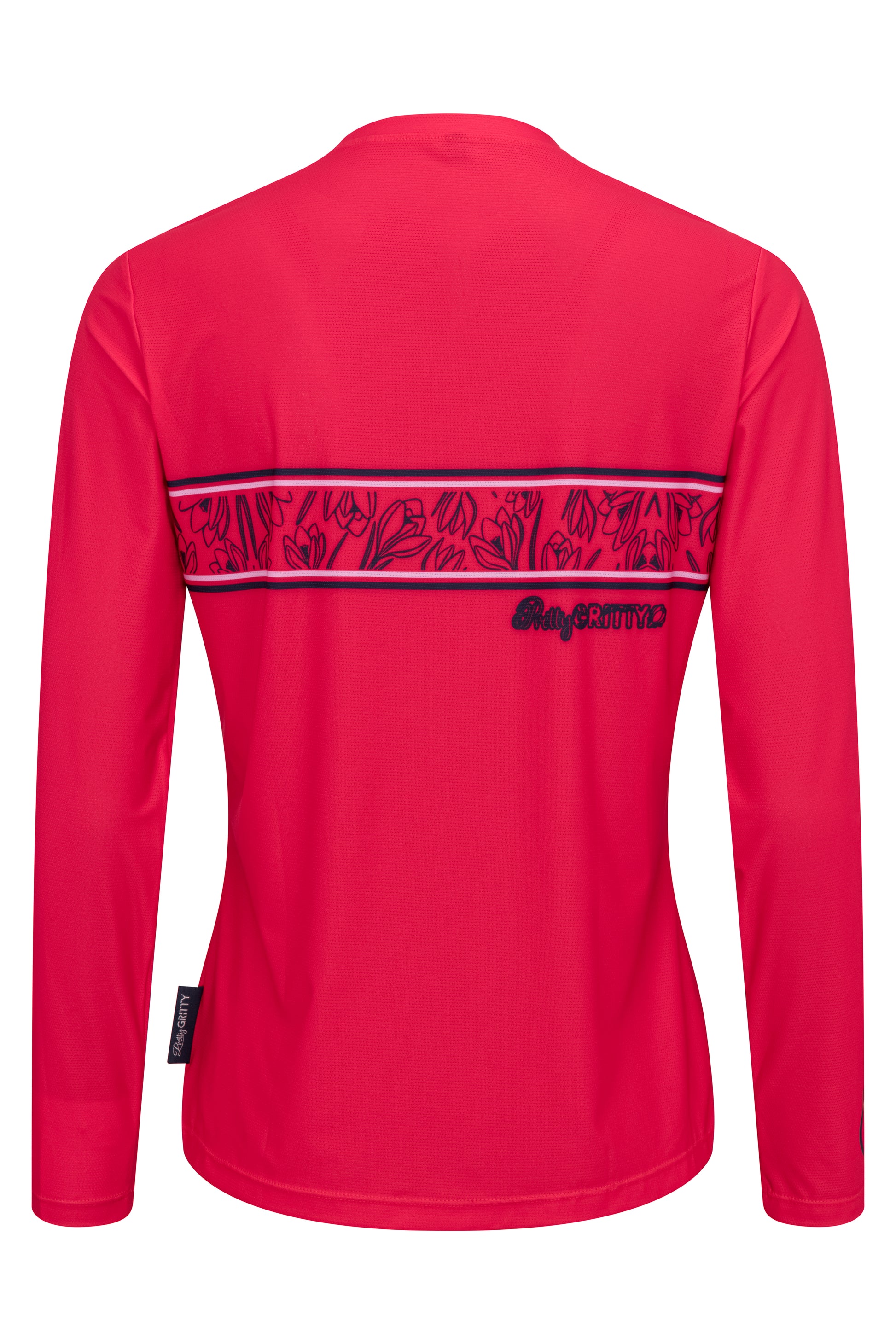 'Rouge Runner' Long sleeved running t-shirt image 3