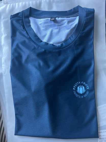 ‘Inky Navy' Short-sleeved Running T-shirt image 2