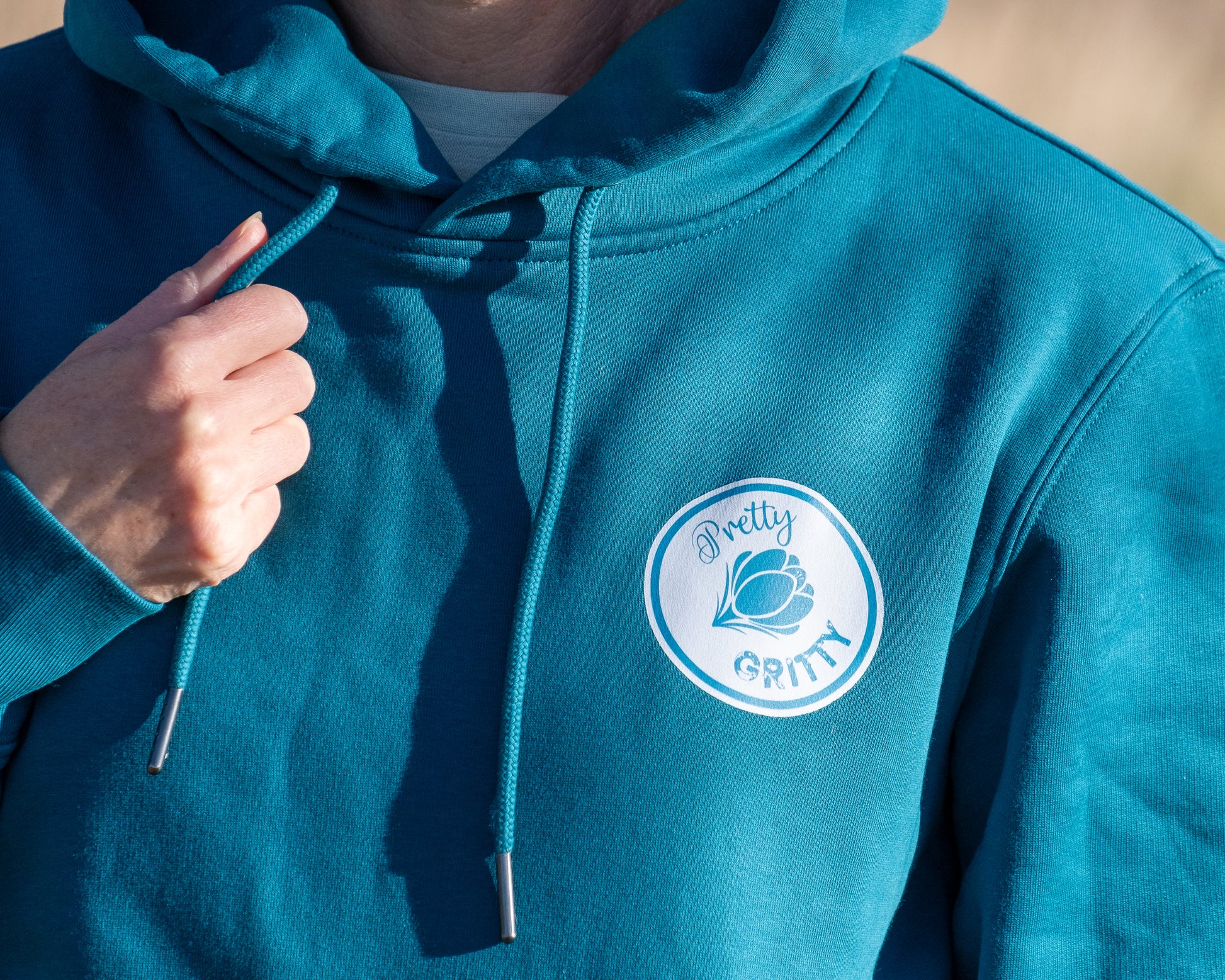 Pretty Gritty Adventure Awaits Heavyweight Hoodie image 2