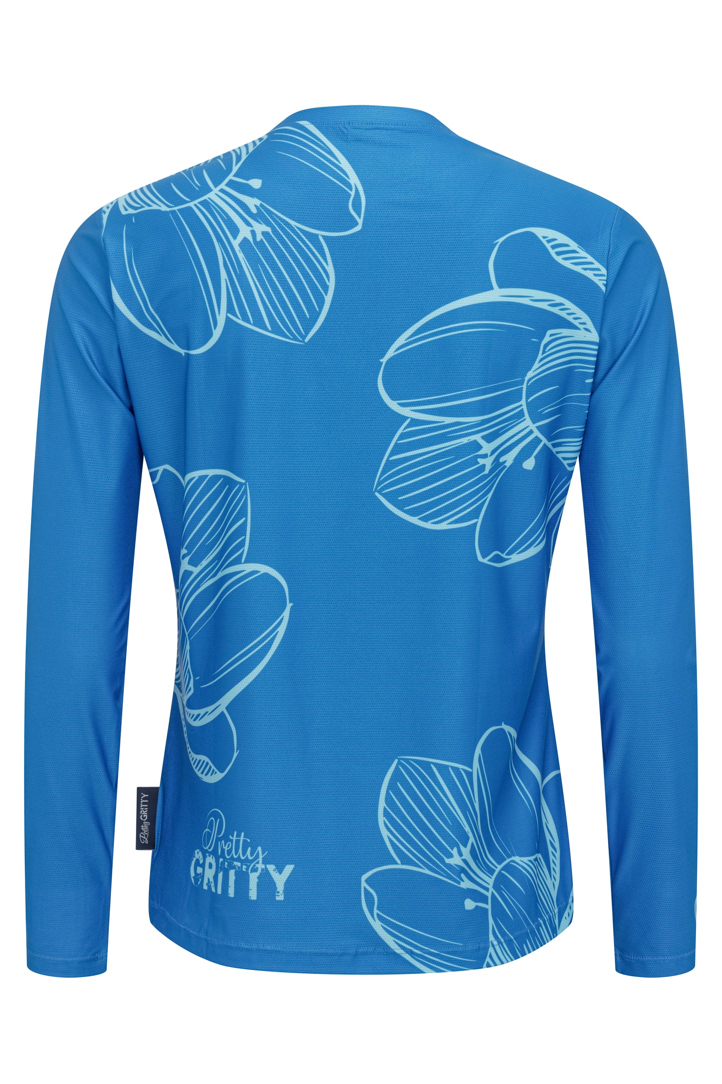 'Truly Teal' Long sleeved running t-shirt image 3