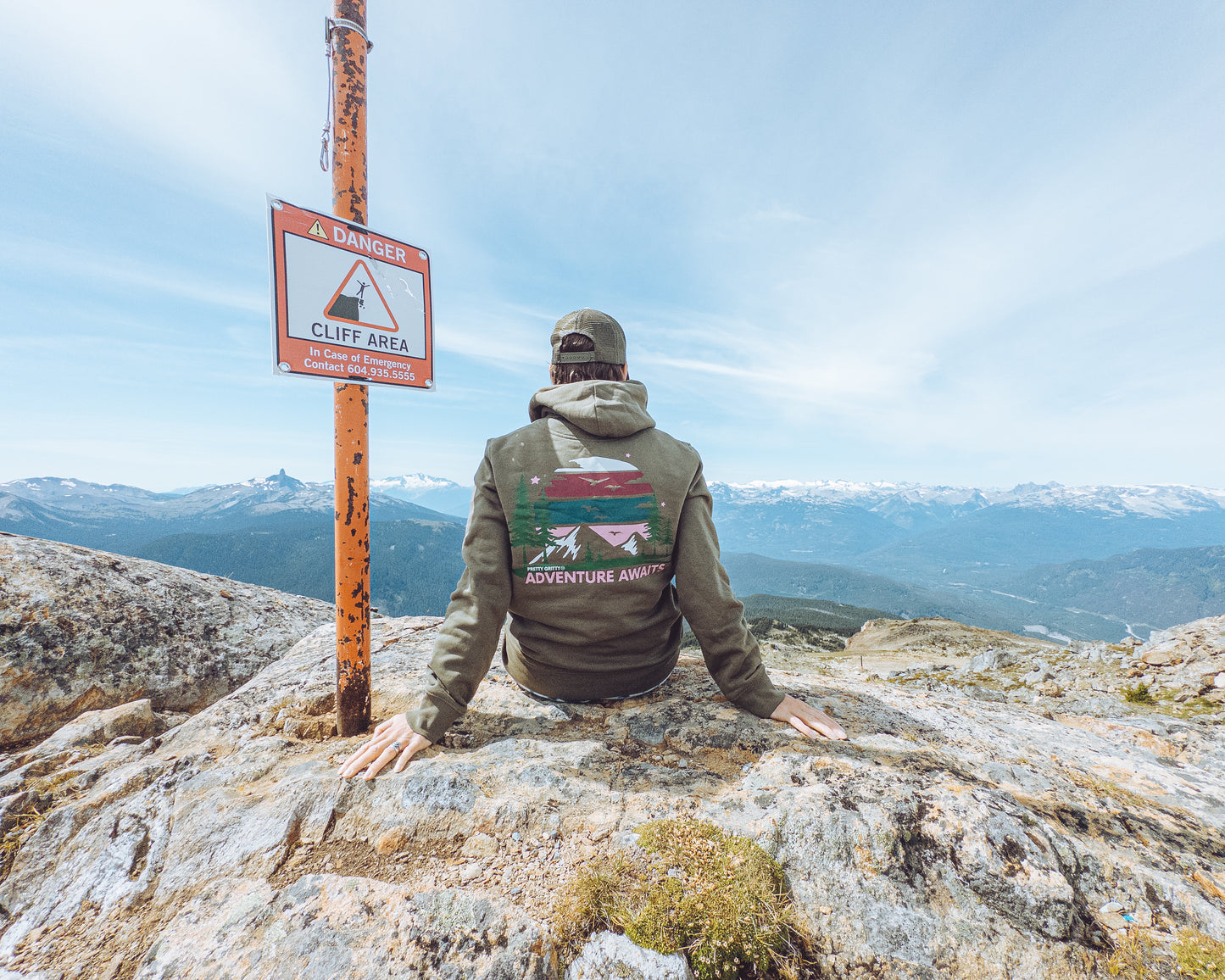 Adventure Awaits Heavyweight Organic Hoodie