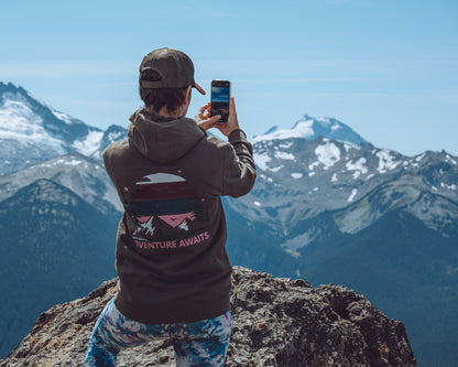 Adventure Awaits Heavyweight Organic Hoodie