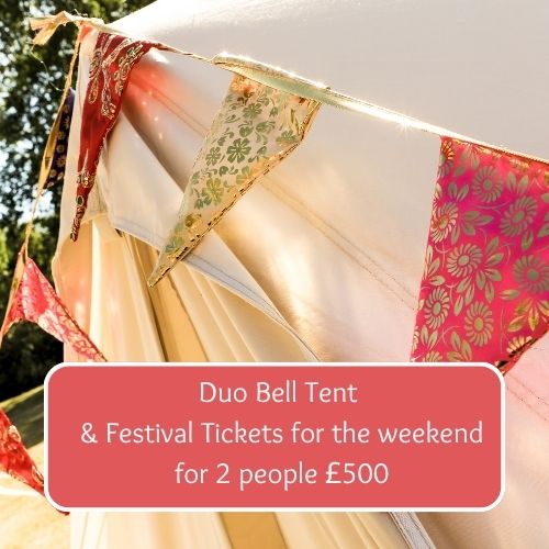 Duo Bell Tent/Festival Ticket for 2 Friends