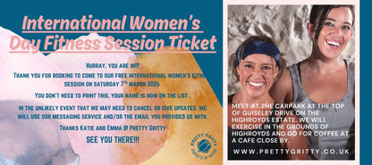 International Women's Day Fitness Event 10a.m. on Sat 7th March