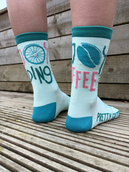 Pretty Gritty Cycle Socks