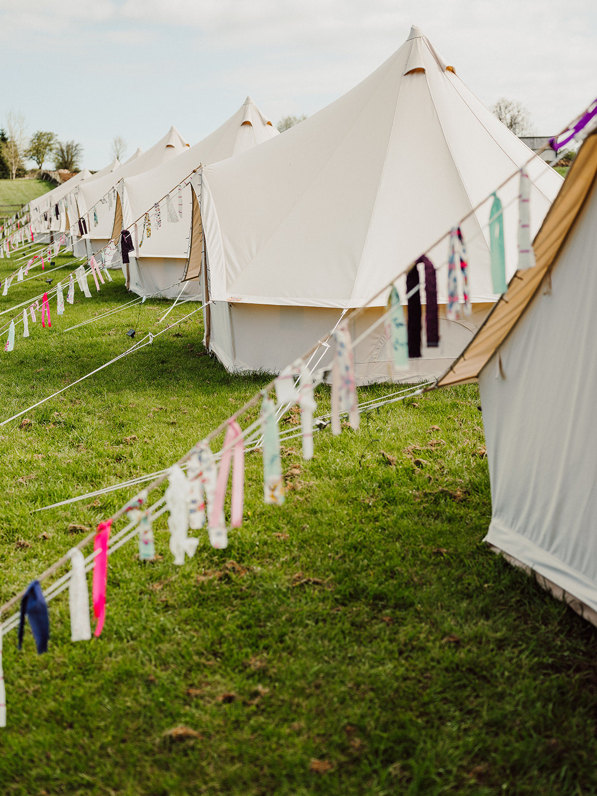 Space in a Quad Bell Tent (sharing with up to 3 others) and a Festival Ticket
