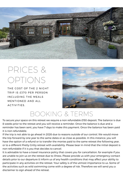 Windermere -  Paddleboarding & Hiking Weekend  (12th - 14th June 2026 ) £370 (Pay £150 initial deposit)