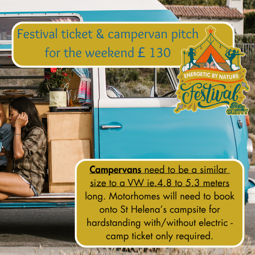 Campervan Ticket for 1 - Early bird £130 image 0