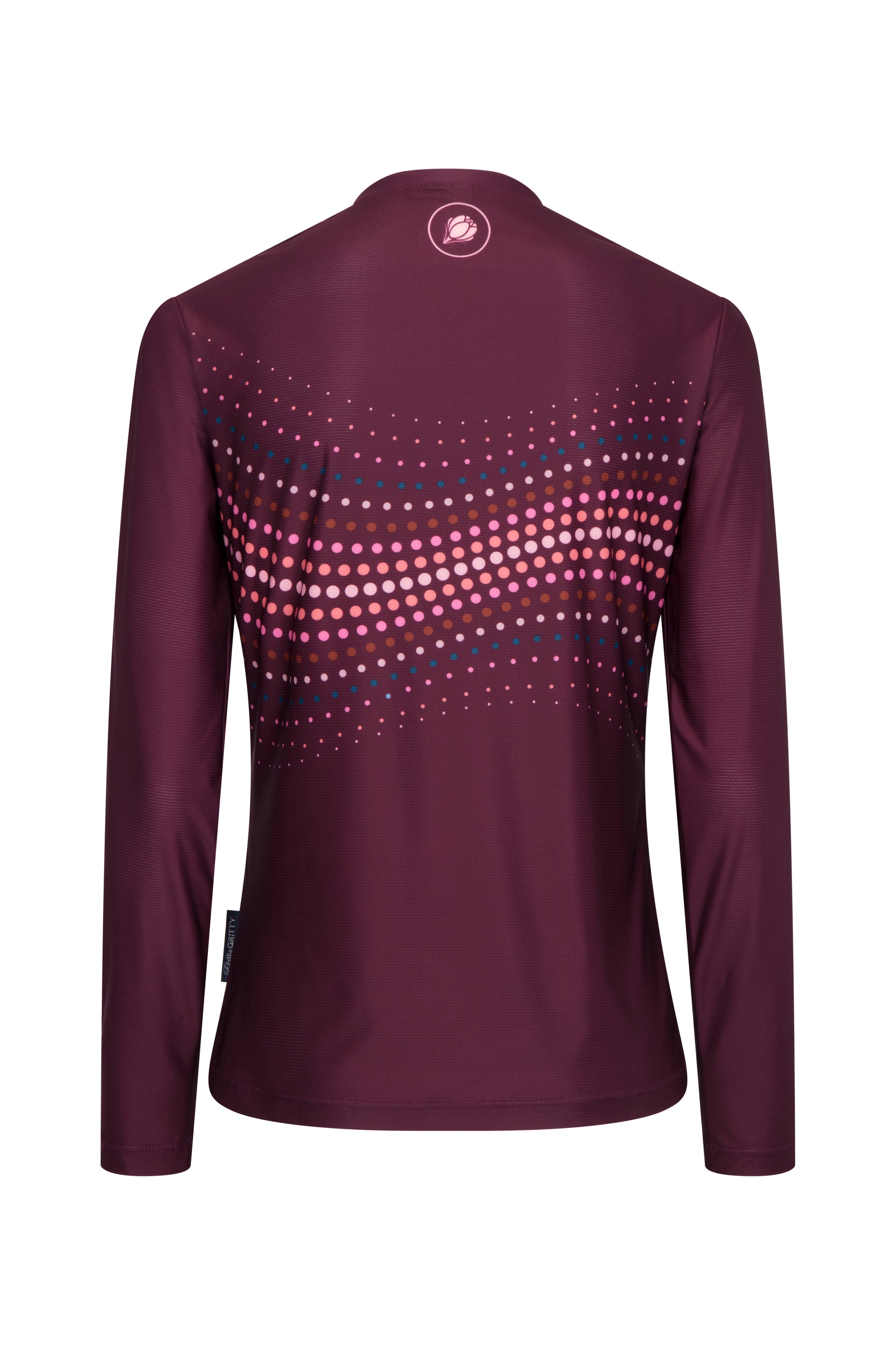 'Morello Drift' Long sleeved running t-shirt image 1
