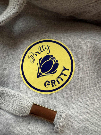 Cycling Themed Cross Neck Hoodie