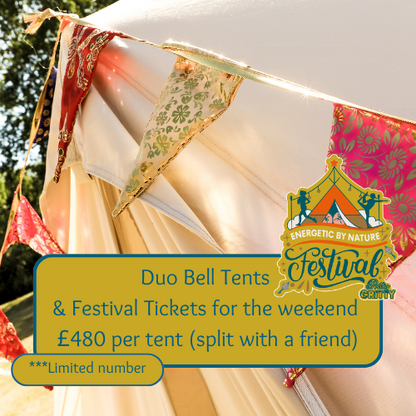Duo Bell Tent/Festival Ticket for 2 Friends image 0