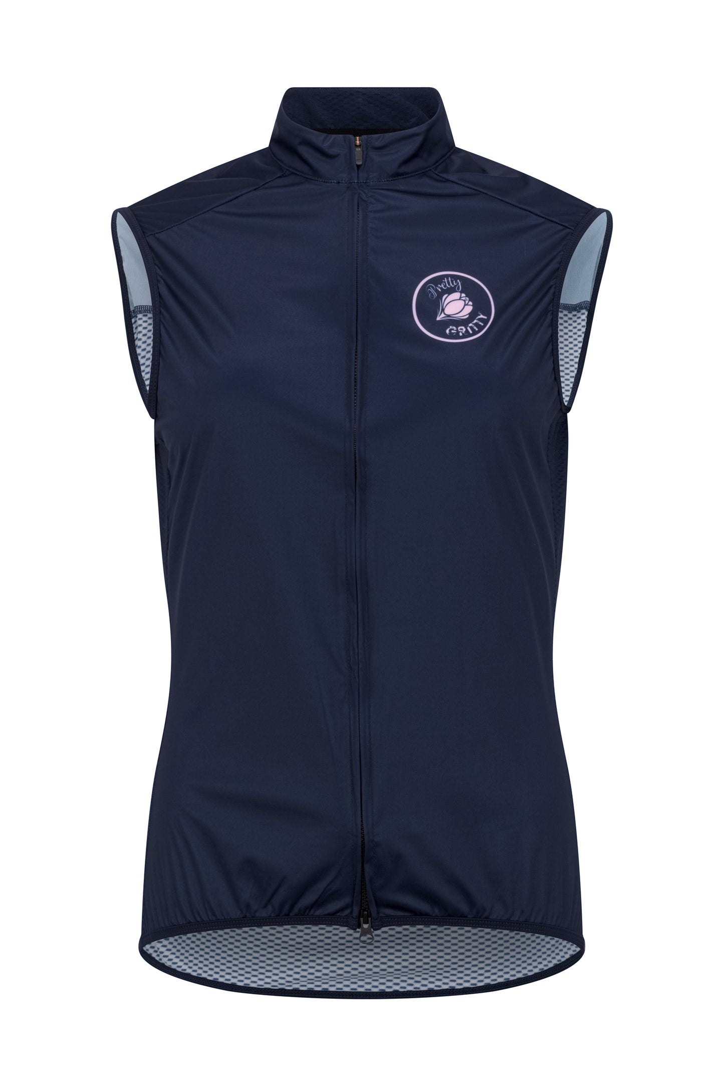 'Wear with Everything’ Navy Windproof Gilet image 3