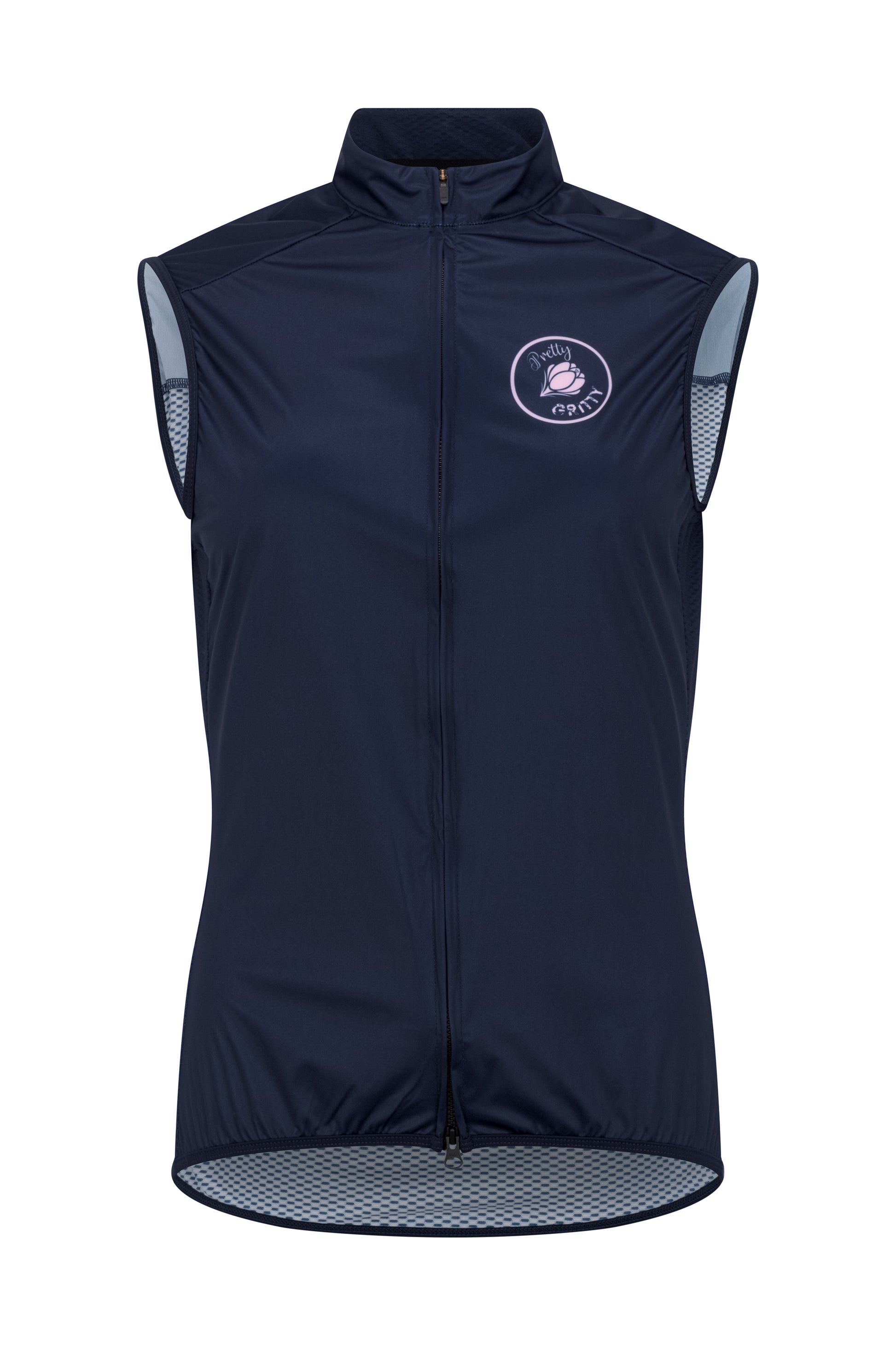 'Wear with Everything’ Navy Windproof Gilet image 3