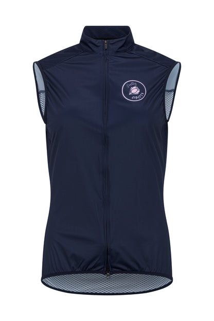 'Wear with Everything’ Navy Windproof Gilet image 3