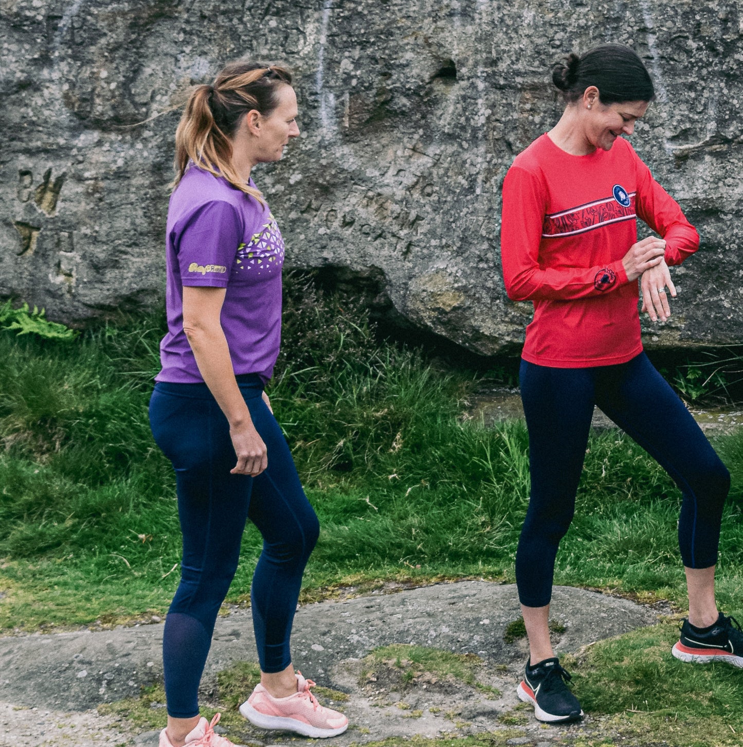 'Hyper Crocus' Short-sleeved Running T-shirt image 1